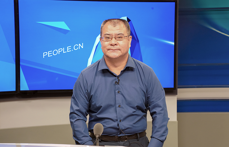 中國(guó)東方演藝集團(tuán)黨委書(shū)記、董事長(zhǎng)景小勇接受人民網(wǎng)專訪。