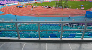 探訪(fǎng)賽場(chǎng)無(wú)障礙設(shè)施