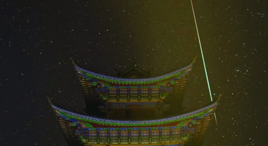 30秒延時看雙子座流星雨